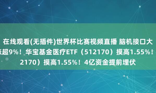 在线观看(无插件)世界杯比赛视频直播 脑机接口大音问,三博脑科涨超9%!华宝基金医疗ETF(512170)摸高1.55%!4亿资金提前埋伏