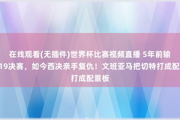 在线观看(无插件)世界杯比赛视频直播 5年前输掉U19决赛,如今西决亲手复仇!文班亚马把切特打成配景板